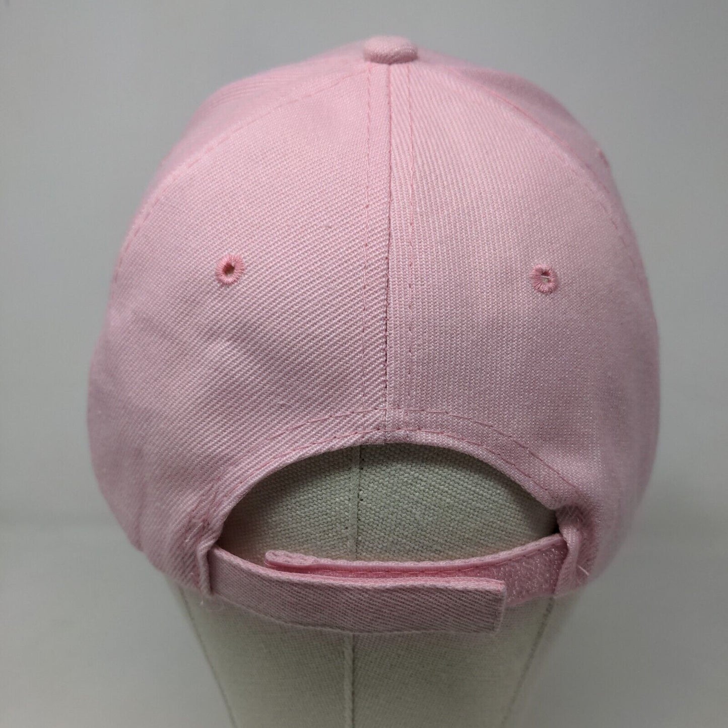 Unbranded Women's Strapback Hat Pink Adjustable Embroidered Farah Nile Cruise