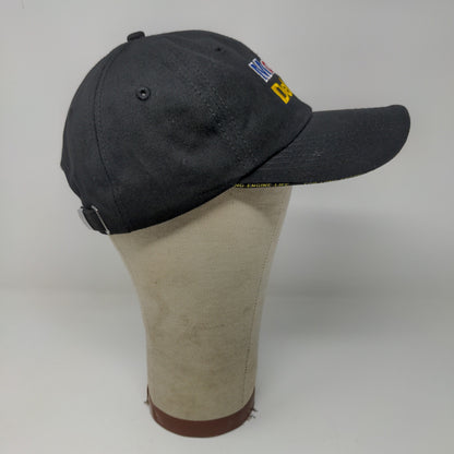 Mobil Delvac Slideback Hat OSFM Black Embroidered Spell Out Logo