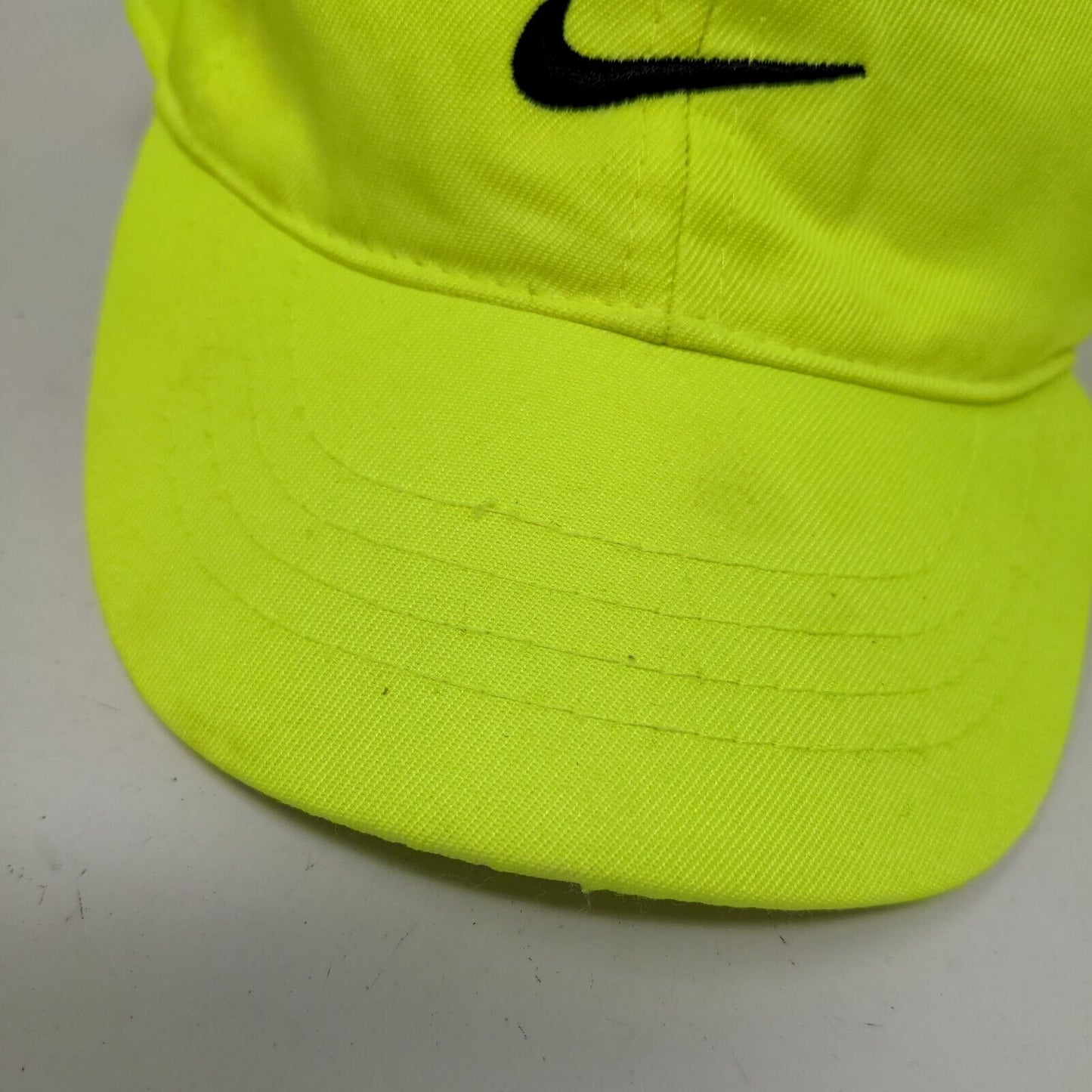 Nike Baby Strapback Hat Bright Green Size Infant Embroidered Swoosh Logo