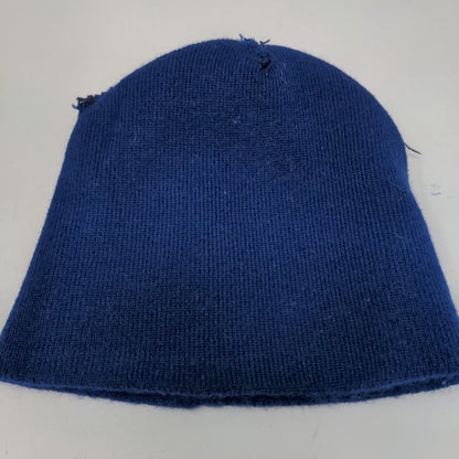 TMNT Teenage Mutant Ninja Turtles Boys Beanie Hat Blue OSFM Graphic Logo