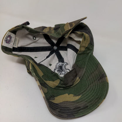 Twins Enterprise Men's Slideback Hat Camouflage OSFA Pawtucket Red Sox Logo