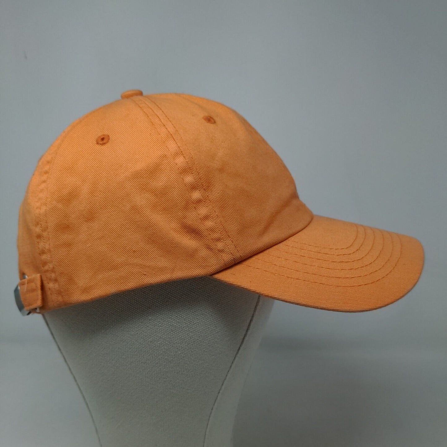 Etkos Men's Slideback Hat Orange Size OSFA Blank 100% Cotton