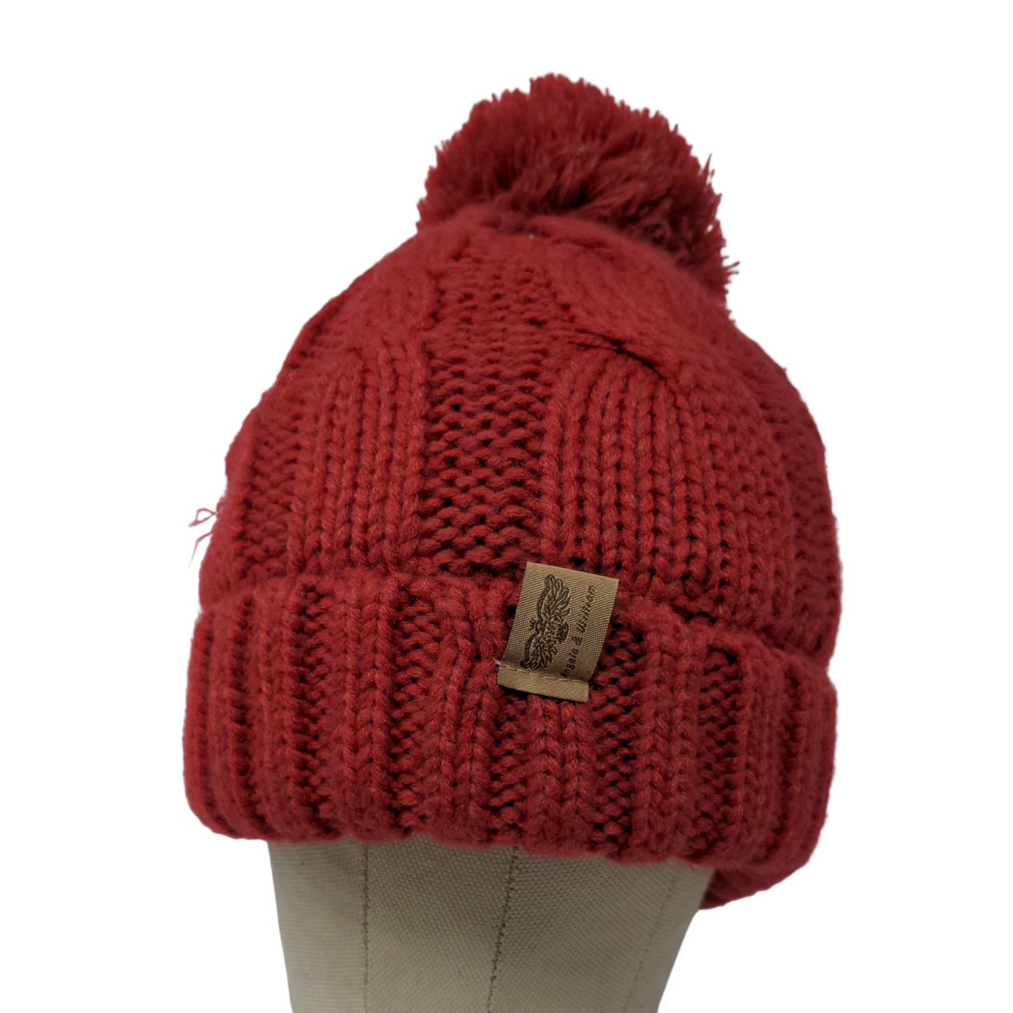 Angela & William Women's Knit Beanie Hat Cap Fleece Lined Acrylic