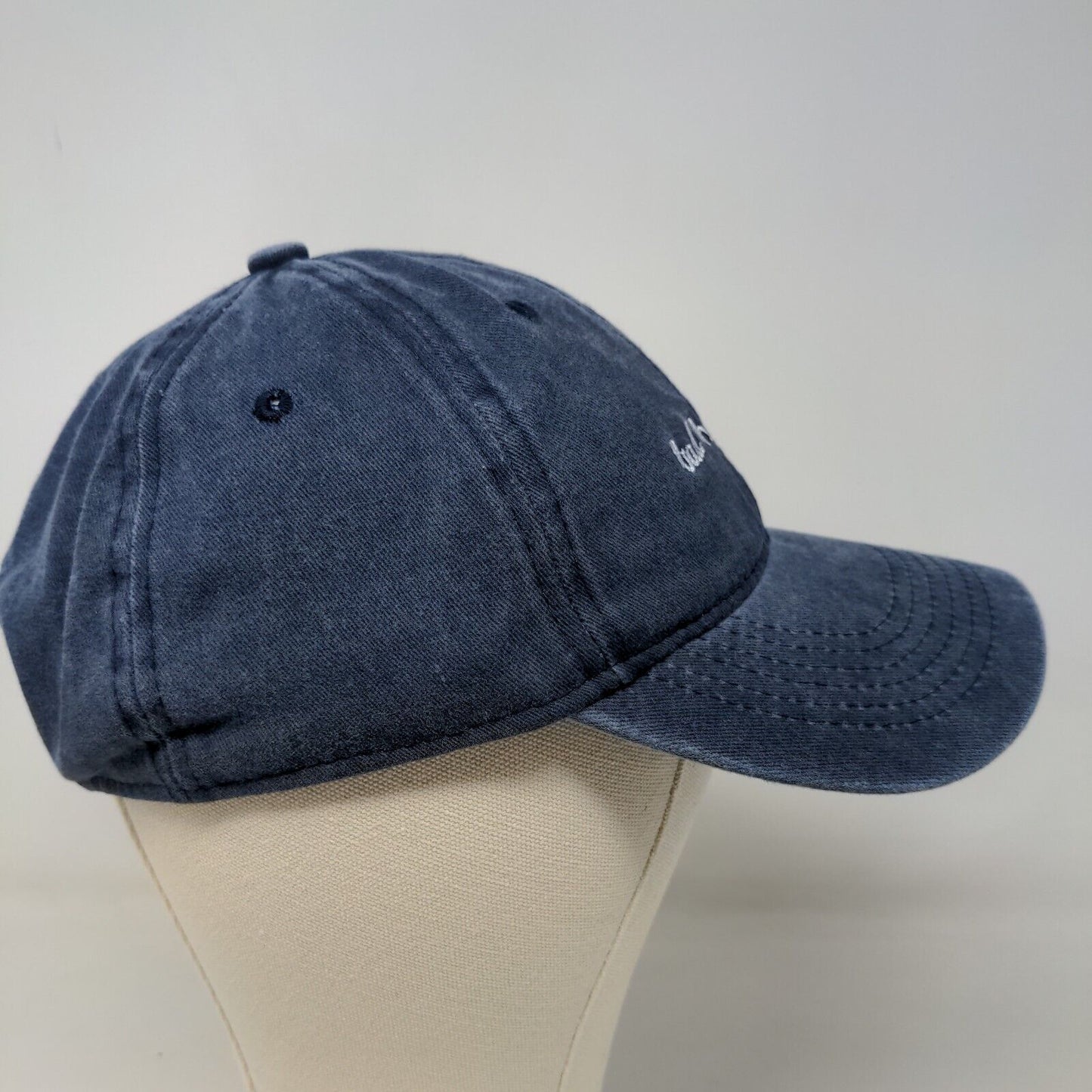 Unbranded Women's Slideback Hat Blue Adjustable Embroidered Bad Hair Day