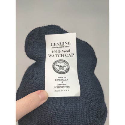 Citizens Energy Group US Department of Defense 100% Wool Hat Watch Cap Beanie
