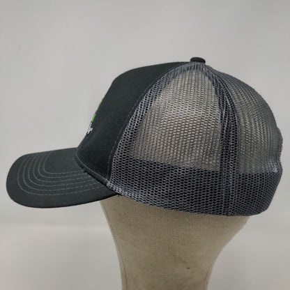 Sambazon Men's Snapback Mesh Back Hat Black OSFM Embroidered Logo