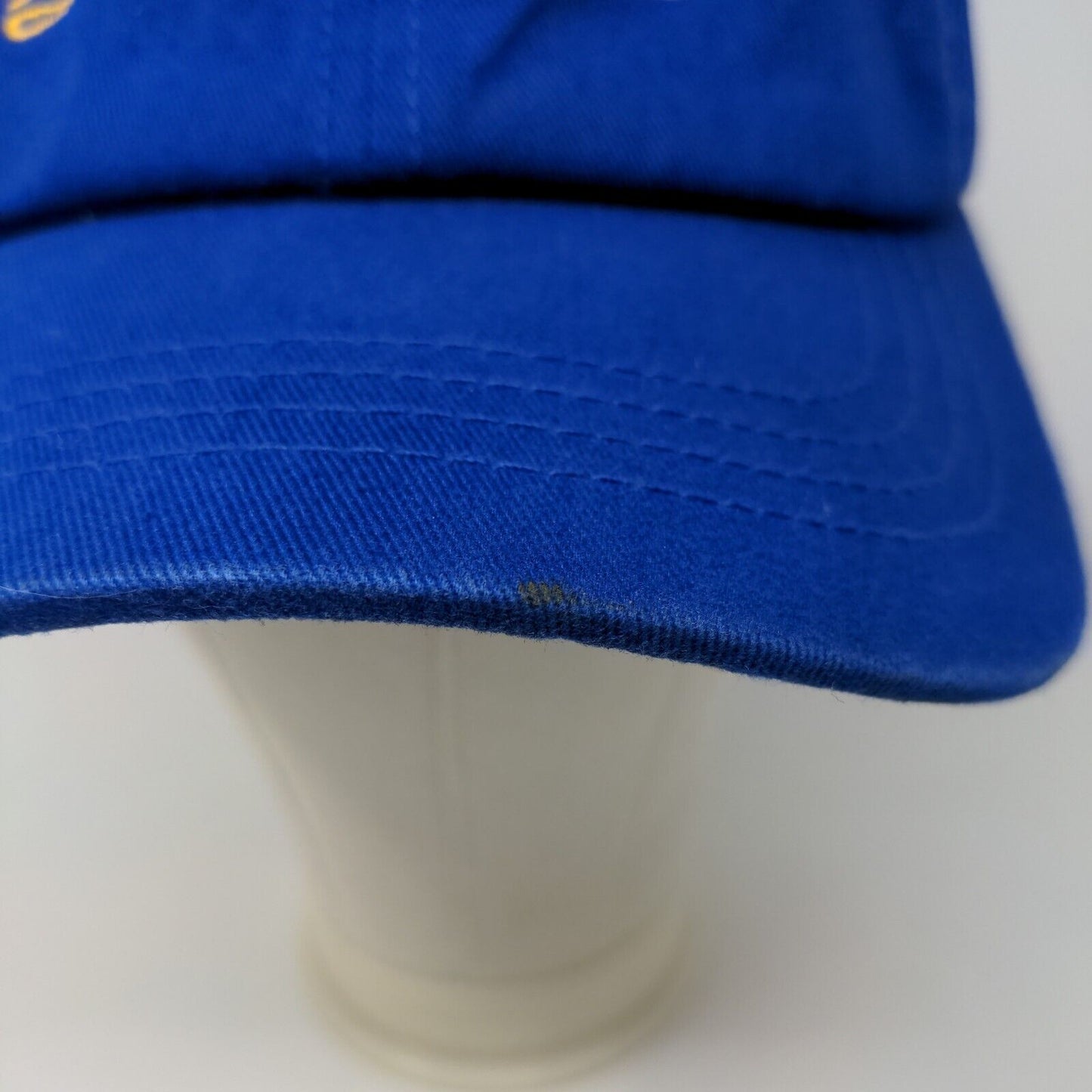 David & Young Women's Slideback Hat Blue OSFM Embroidered Blues Logo Cotton