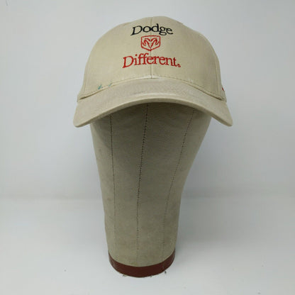 Dodge Different Bill Elliott #9 Khaki Baseball Cap Hat, Strapback OSFM Vintage