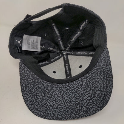 Nike Air Jordan Boy's Snapback Hat Gray Size Youth Embroidered Jumpman Logo