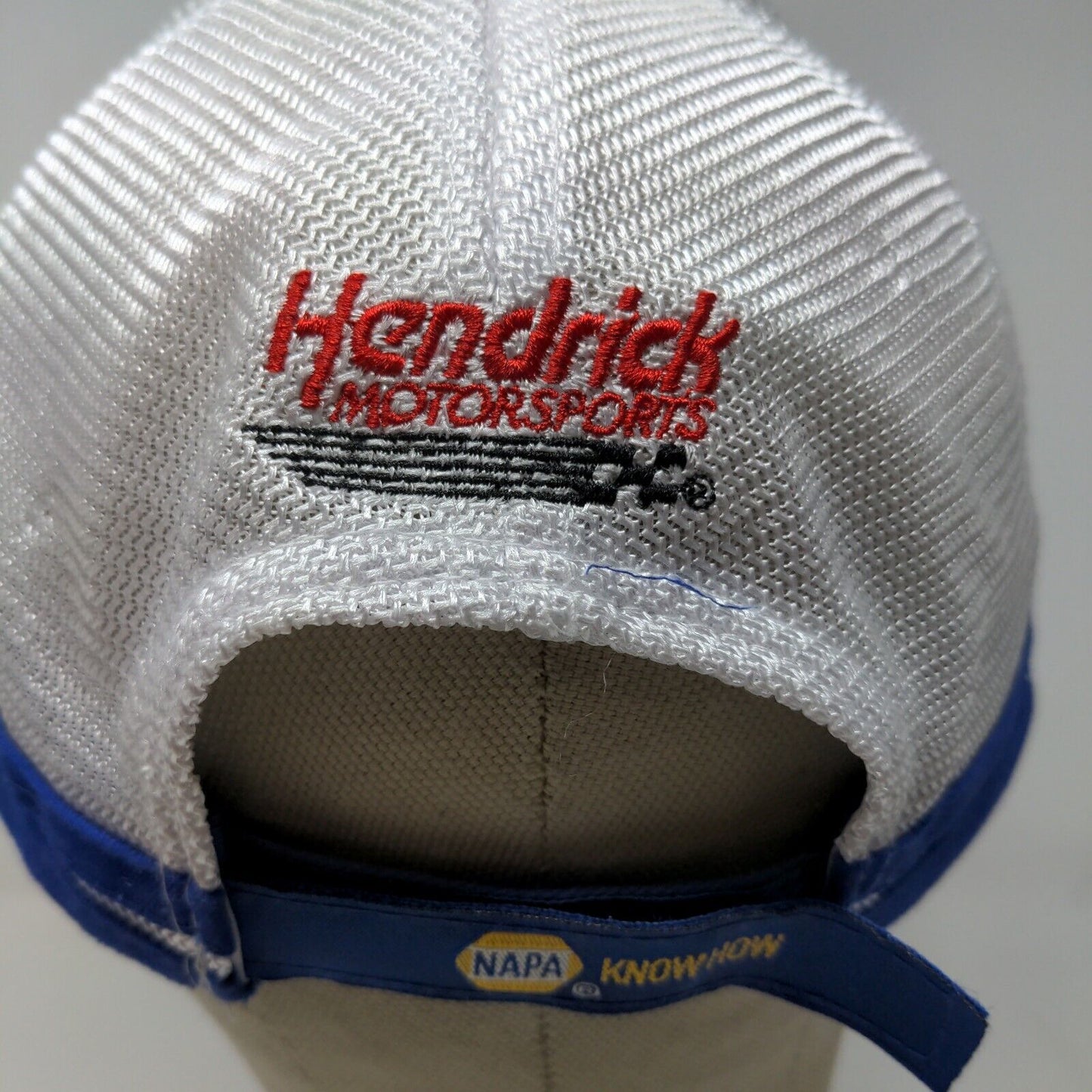 Napa Racing Men's Hendrick Motorsports Strapback Mesh Back Blue OSFM