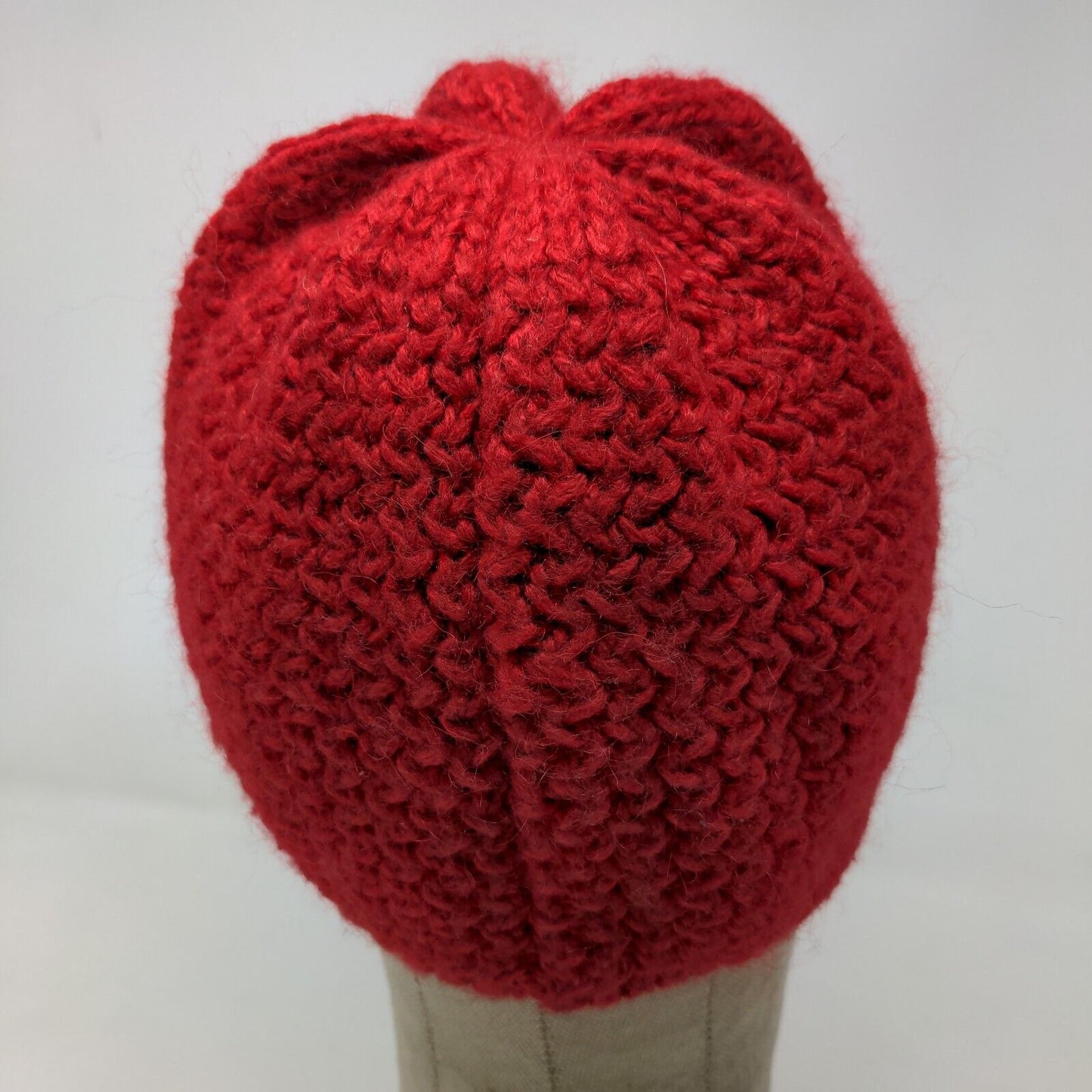 Lauren Ralph Lauren Women's Knit Beanie Hat Cap Red Wool Alpaca Blend