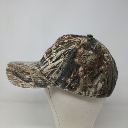 Kati Men's Slideback Hat Brown Camo OSFA Embroidered New Jersey WaterFowlers