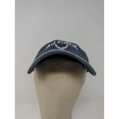 US Air Force Slideback Adjusutable Hat Blue Sportsman Military Distressed Faded