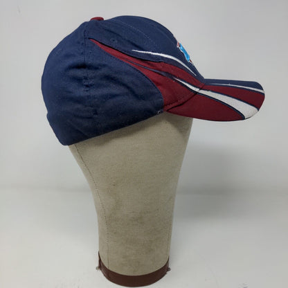 Reebok NFL Super Bowl XLII Fitted Hat Blue Red OSFA Embroidered Logo