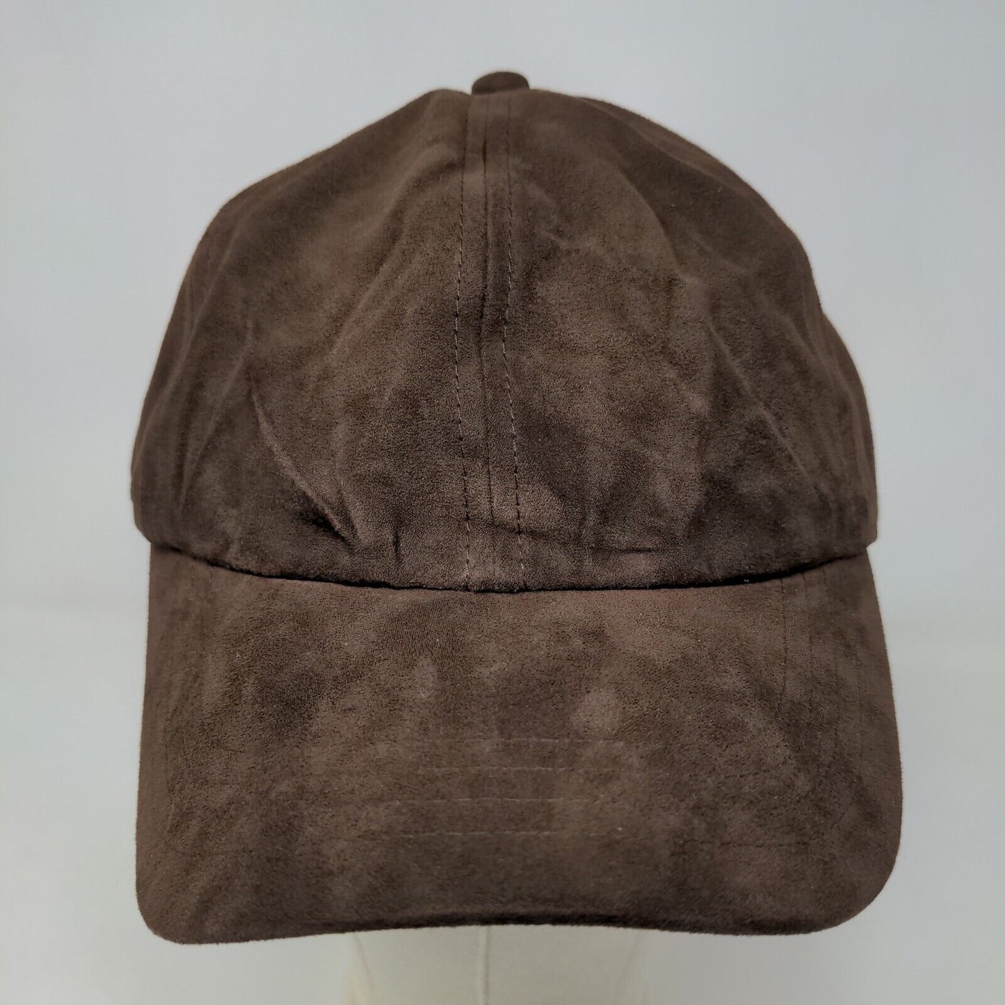 Weatherproof Men's Strapback Hat Brown Size OS Embroidered Logo 100% Polyester