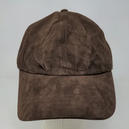 Weatherproof Men's Strapback Hat Brown Size OS Embroidered Logo 100% Polyester