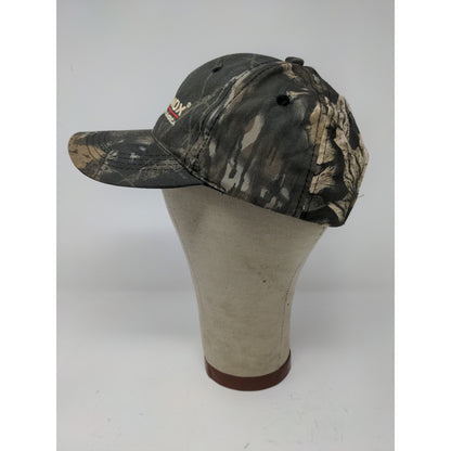 Schonox HPS North America Camo Strapback Hat OSFM Embroidered Logo OC Cap