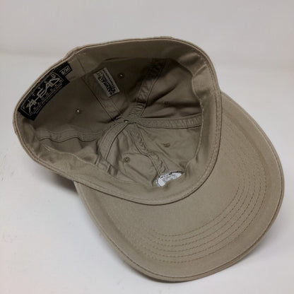 Ahead Headgear Fitted Hat Tan Size S/M Embroidered B Logo EST 1922