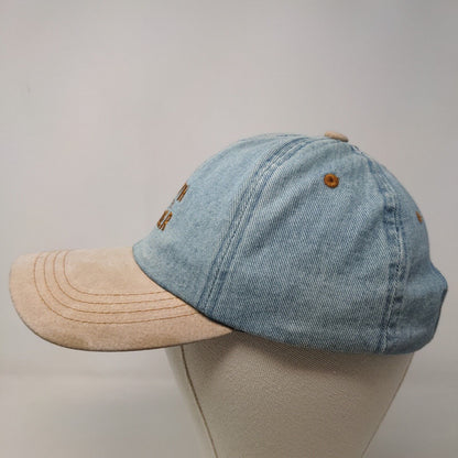 Unbranded Men's South of the Border Slideback Hat Blue Denim OSFA Embroidered