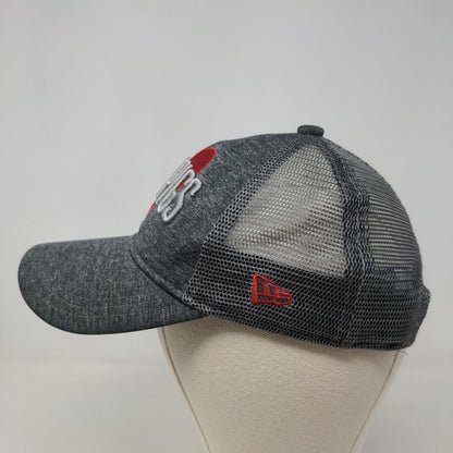 New Era 9 Twenty Boys Snapback Mesh Back Hat Gray Youth Lehigh Valley Iron Pigs