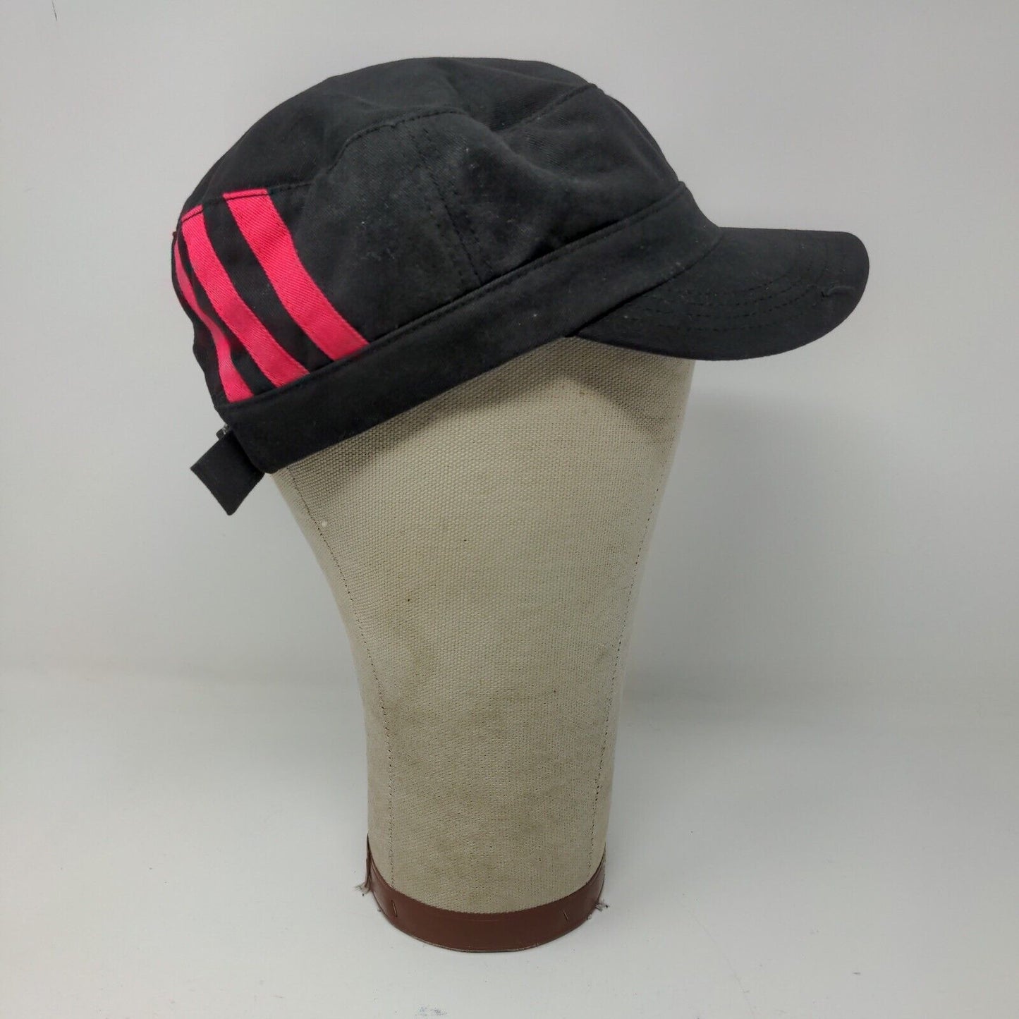 Adidas Womens Black Pink Climalite Cadet Hat Cap Adjustable Back Strap One Size