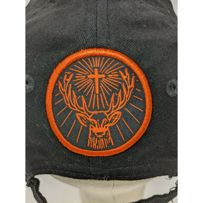 Jagermeister Slideback Hat Cap 3D Embroidered Spell Out Front & Embroidered Logo
