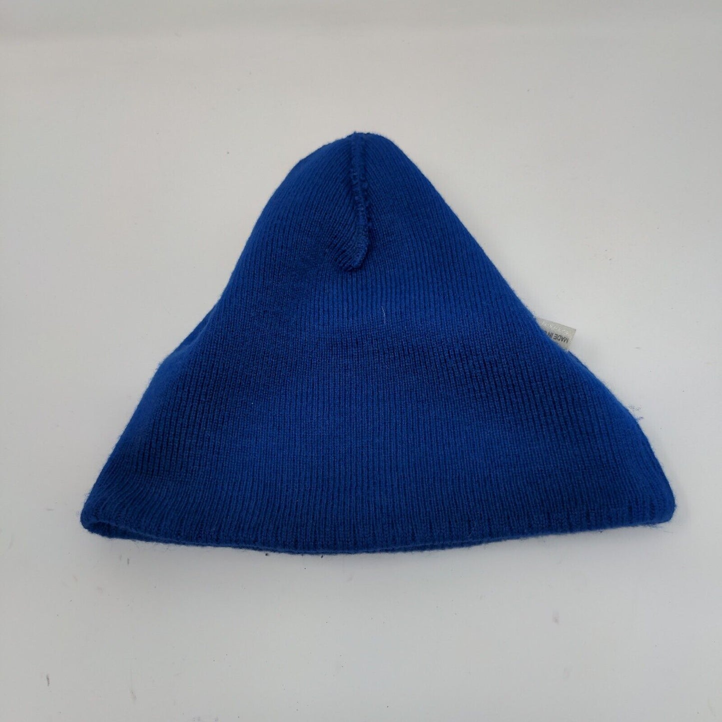 Vintage NFL Blue White Colts Beanie Hat Shane Co. Official Jeweler Embroidered