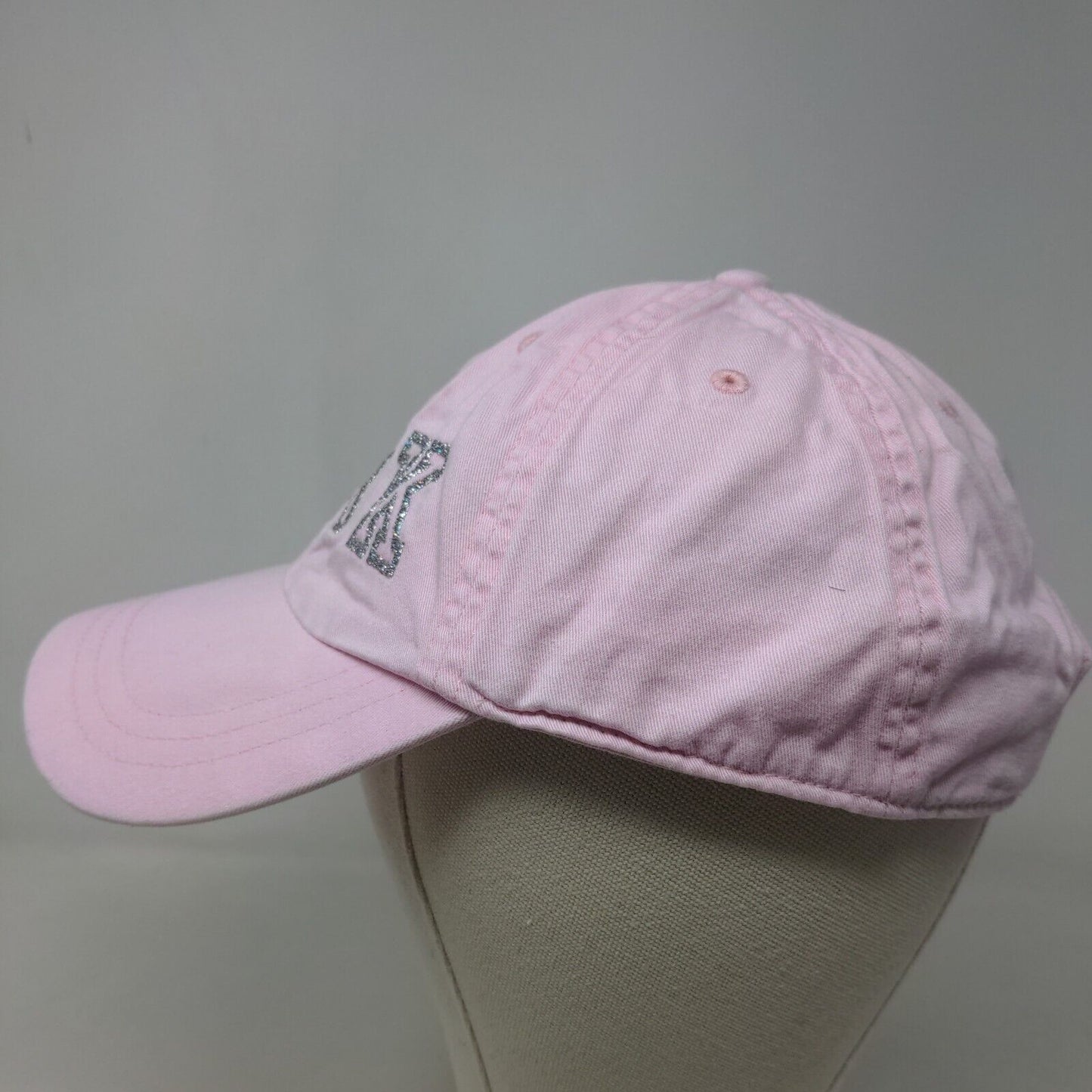 Pink Victoria's Secret Women's Slideback Hat Pink Size OS Shiny PINK Logo