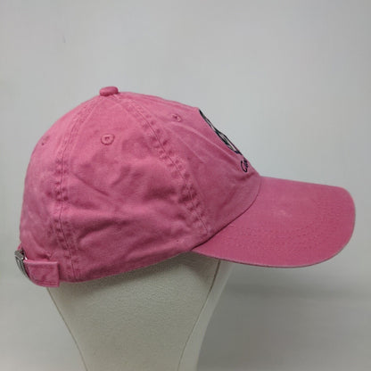 Kate Lord Women's Slideback Hat Pink Adjustable Embroidered Cape Cod Logo