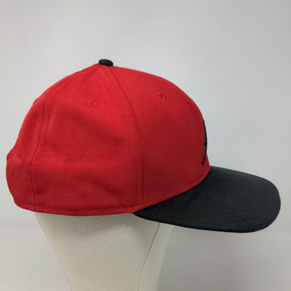 Nike Air Jordan Men's Snapback Hat Red Black OSFM Embroidered Jumpman Logo