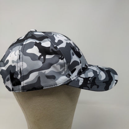 Cat Lady Sox Women's Strapback Hat Gray Navy Camo Adjustable