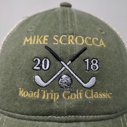 Cap America Mike Scrocca Golf Classic Snapback Mesh Back Hat Adjustable