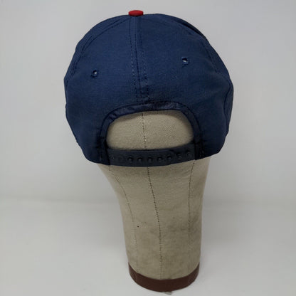 NAPA Safe Driving Award Snapback Hat Blue Red Adjustable Vintage Made USA