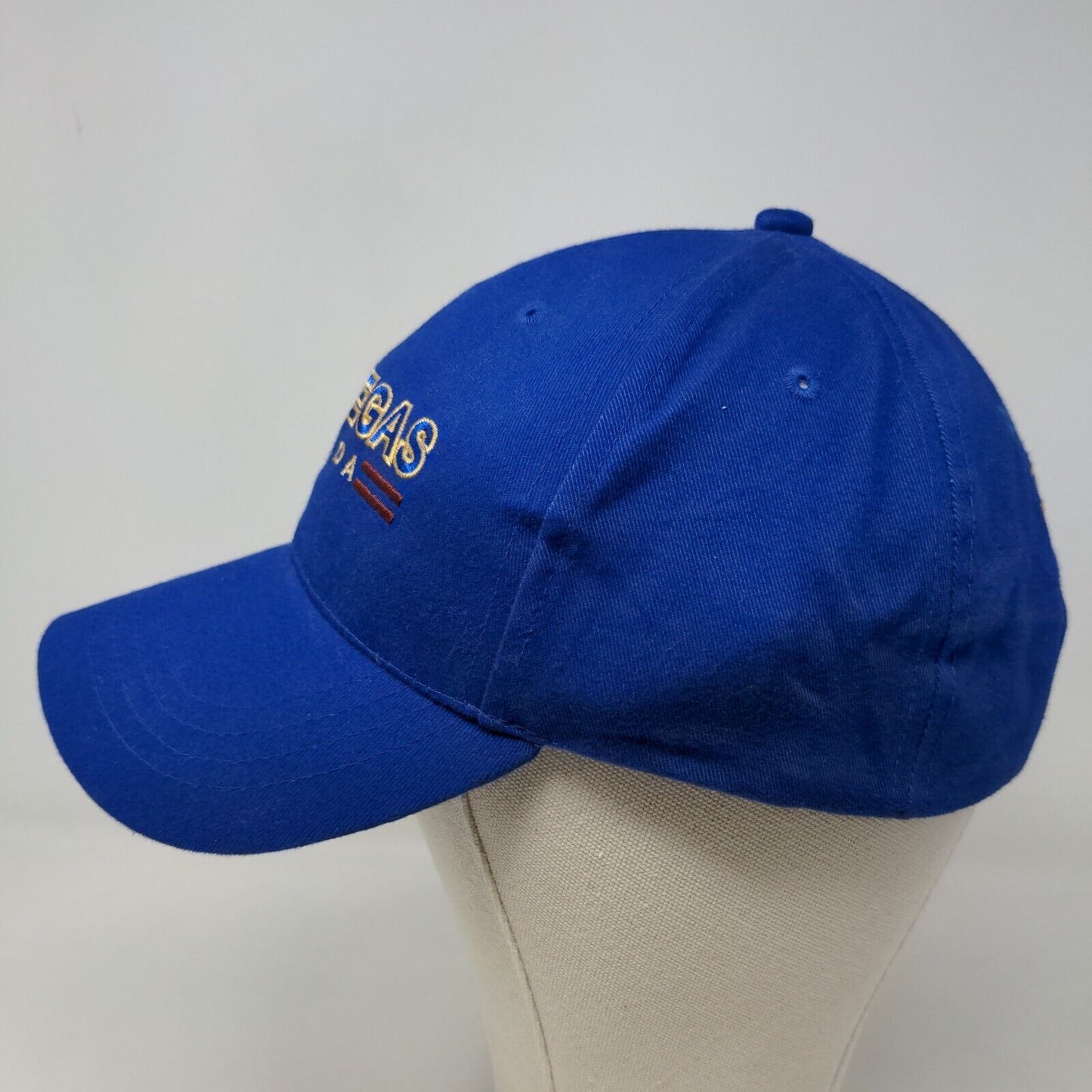 Western Supply Las Vegas Men's Slideback Hat Blue Embroidered Logo