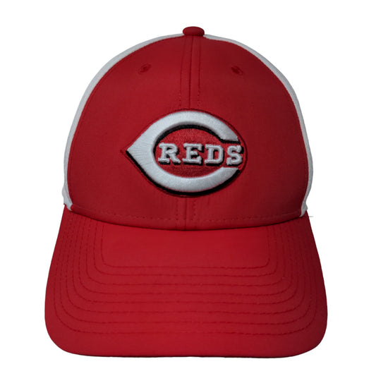 Fan Favorite Men's Strapback Hat Cincinnati Reds MLB Red White OSFA Embroidered