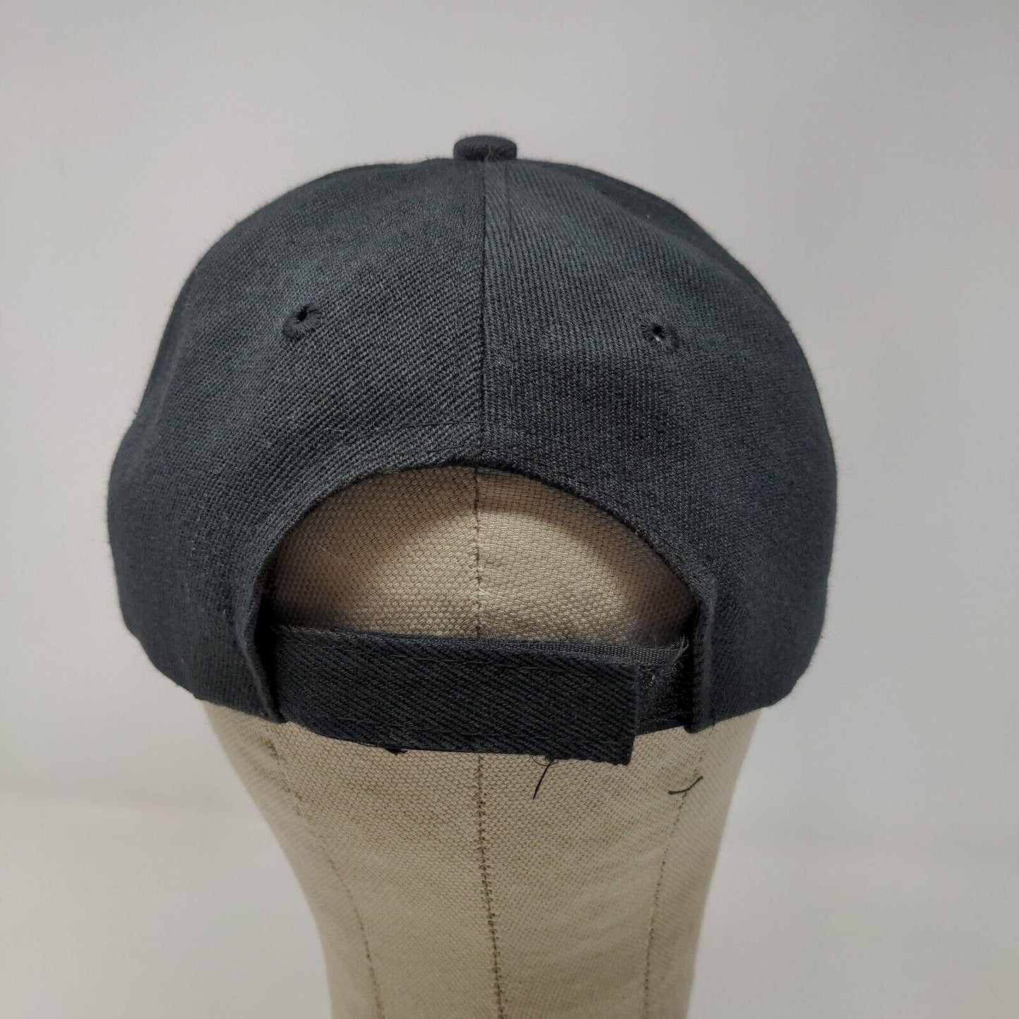 Dodge Ram Men's Strapback Hat Black Red OSFA Embroidered Logo 100% Cotton