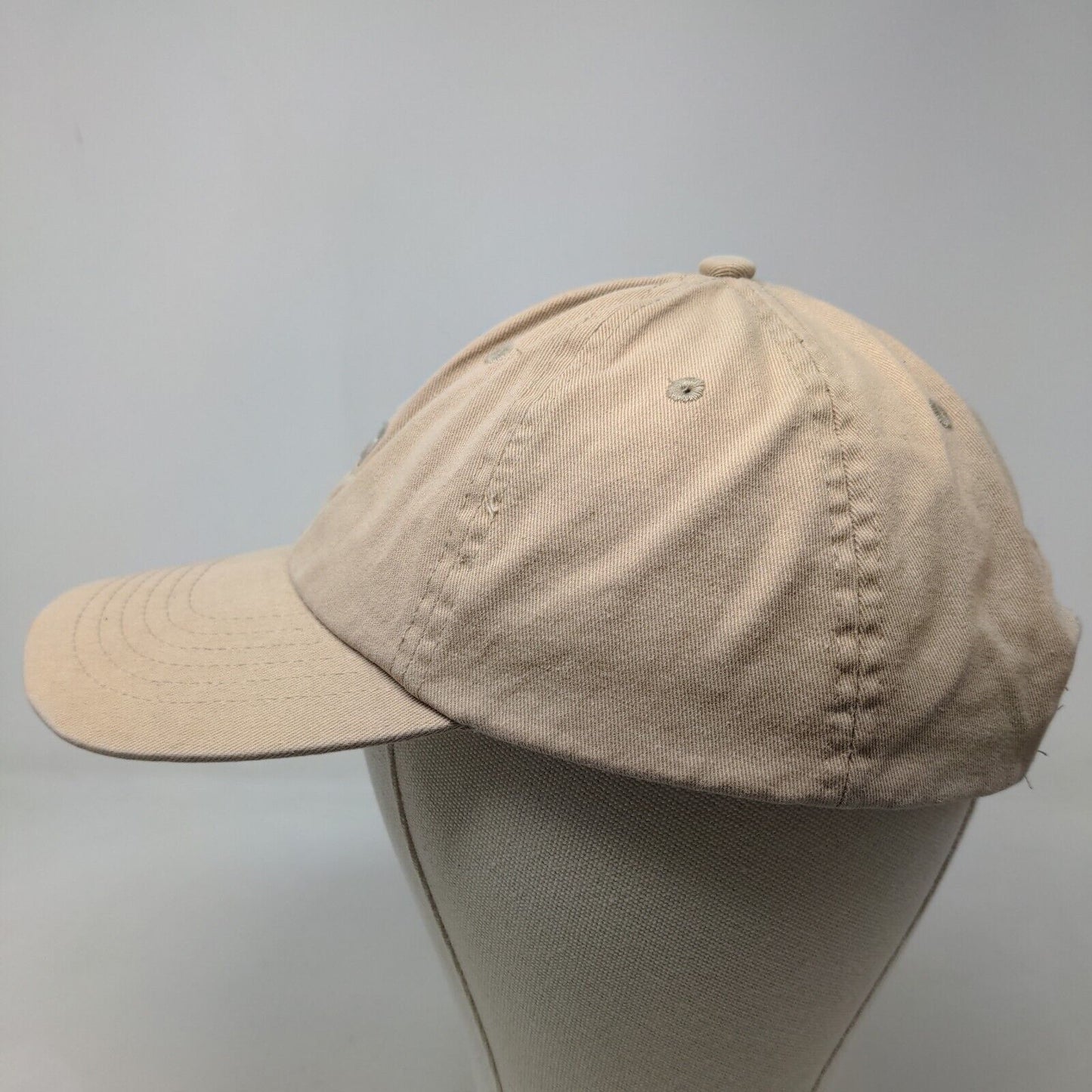 Levi's Men's Snapback Hat Tan Size OS Embroidered Logo 100% Cotton