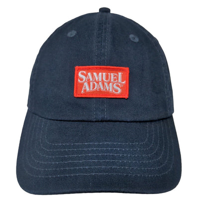 Samuel Adams Men's Slideback Hat Blue Adjustable Embroidered Beer Logo