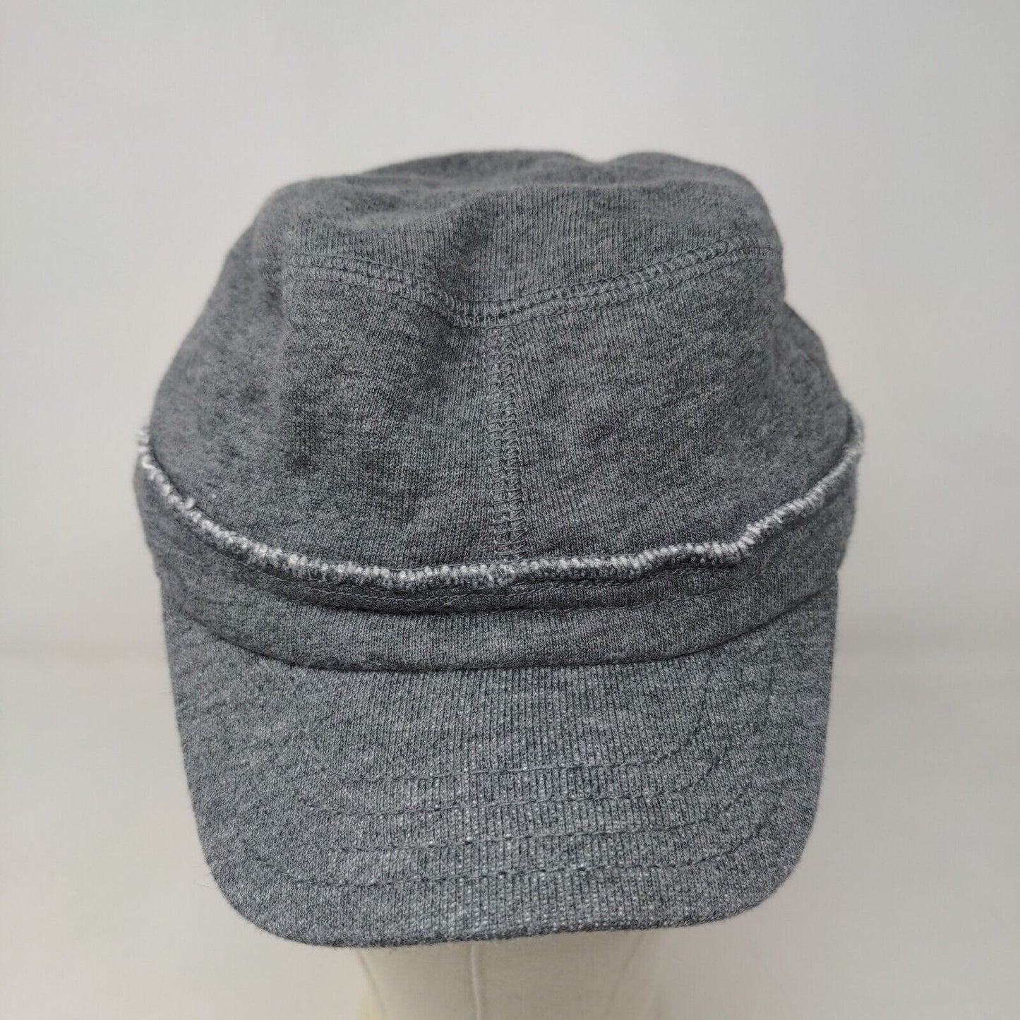 BabyGap Infants Cadet Cap Hat Gray Size S-M 100% Cotton Vent Holes