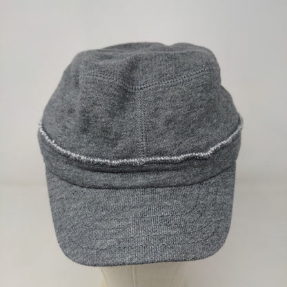 BabyGap Infants Cadet Cap Hat Gray Size S-M 100% Cotton Vent Holes