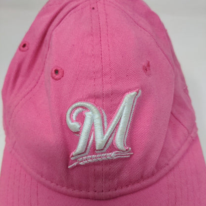 New Era 9twenty Girls Slideback Hat Pink Size Toddler Embroidered Logo