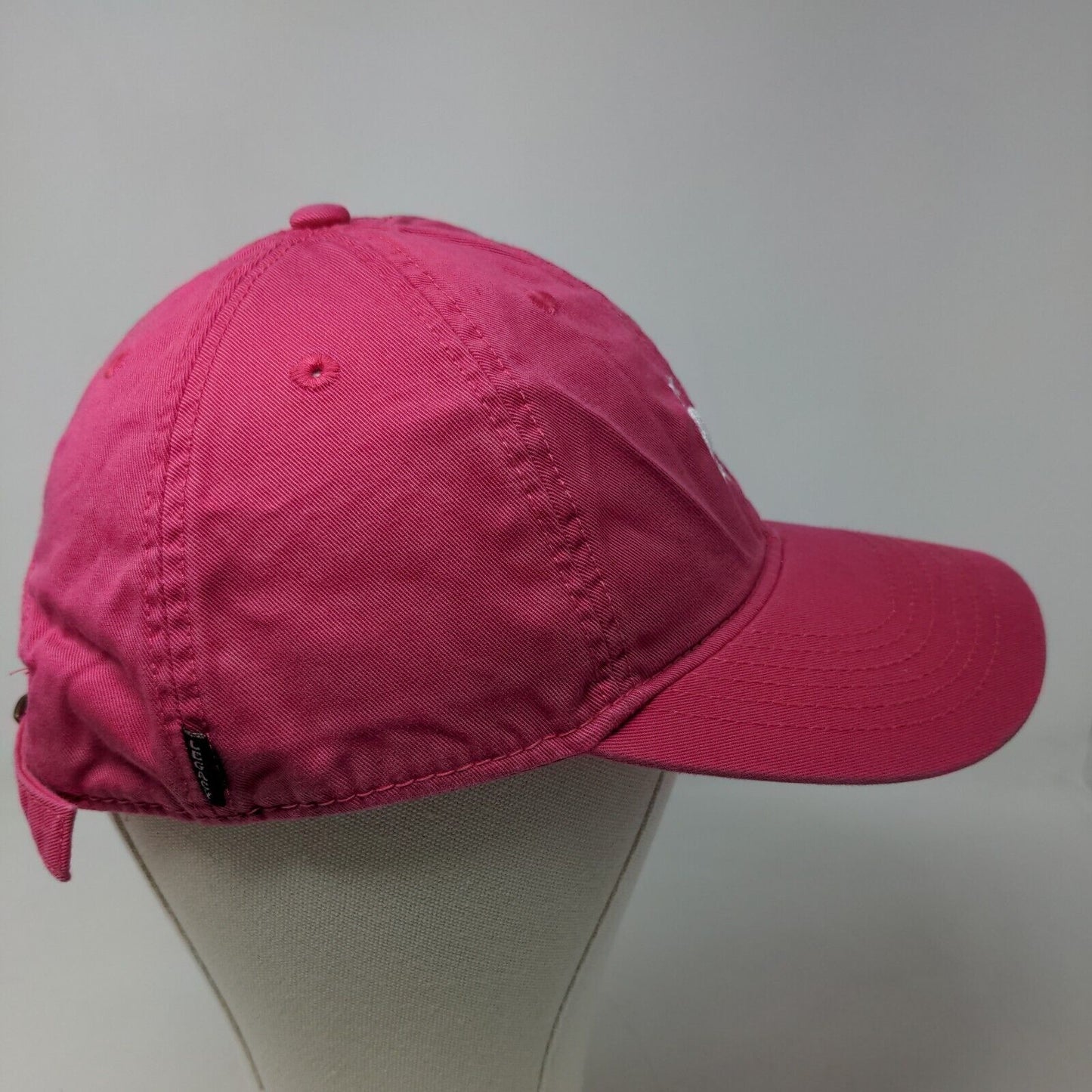 Legacy Women's Slideback Hat Pink Adjustable Cape May Embroidered Whale Logo