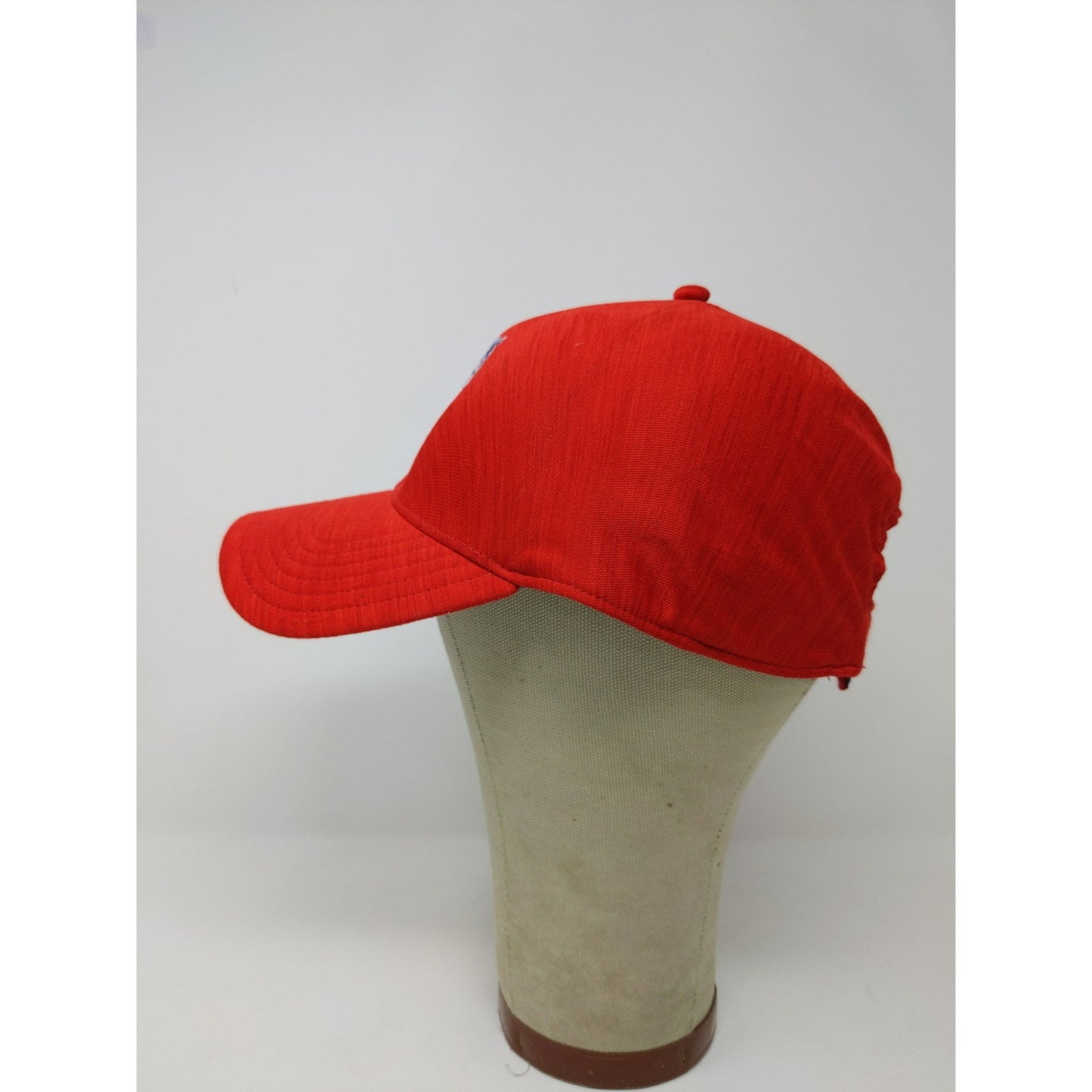 Seamless One Touch Q3 Outdoor Cap Strapback OSFM Golf Logo Embroidered Red