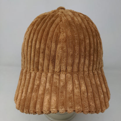 Unbranded Men's Strapback Corduroy Hat Size OSFM Polyester Polyamide Blend