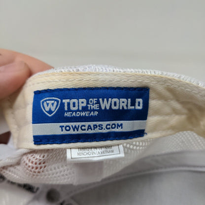 Top of the World Men's Snapback Mesh Back Purdue Boilermakers Hat Black White