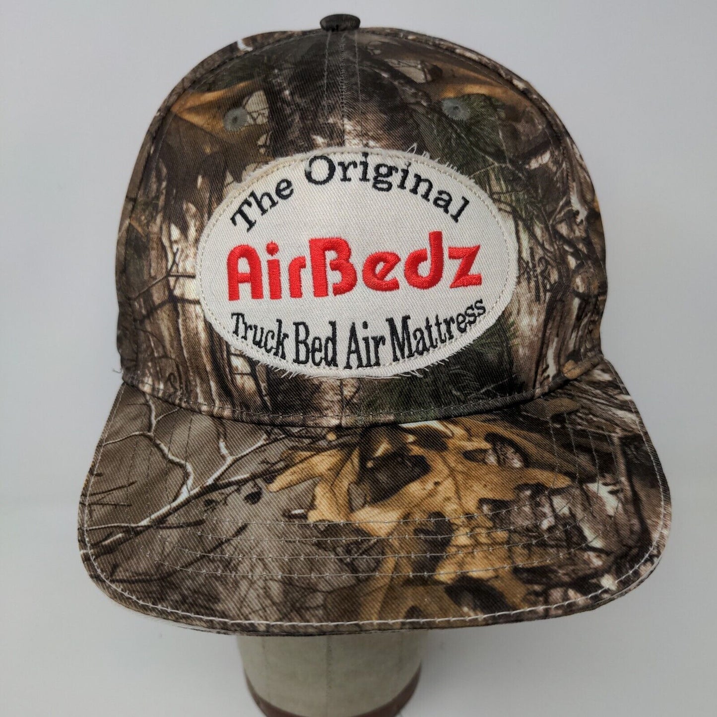 Airbedz SnapBack Hat Truck Bed Air Mattress Realtree Camo Adjustable