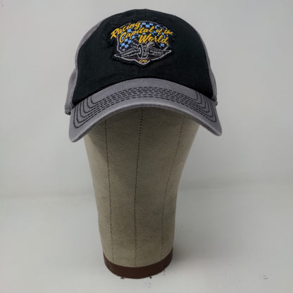 Indianapolis Motor Speedway Mens Racing Capital of the World Slideback Hat Gray