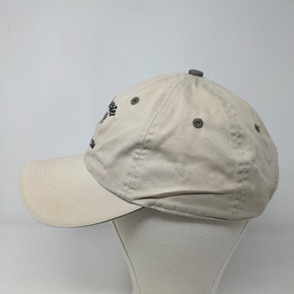 Westchester Country Club Men's Slideback Hat Tan Adjustable Embroidered Logo