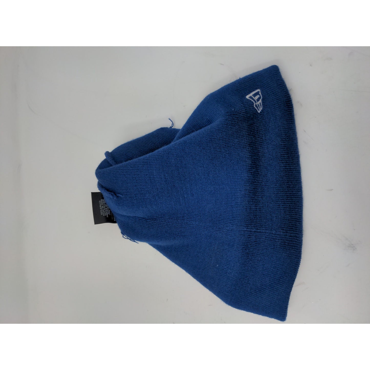 New Era NFL Indianapolis Colts Football Beanie Hat Embroidered Logo Pom Pom Blue