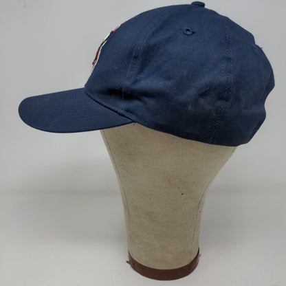 Binghamton Mets Mens Minor League Strapback Hat Blue OSFM Embroidered Logo